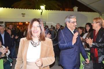 Presentación de Carmen Hernández como candidata de NC a la Alcaldía de Telde  (Foto TA)